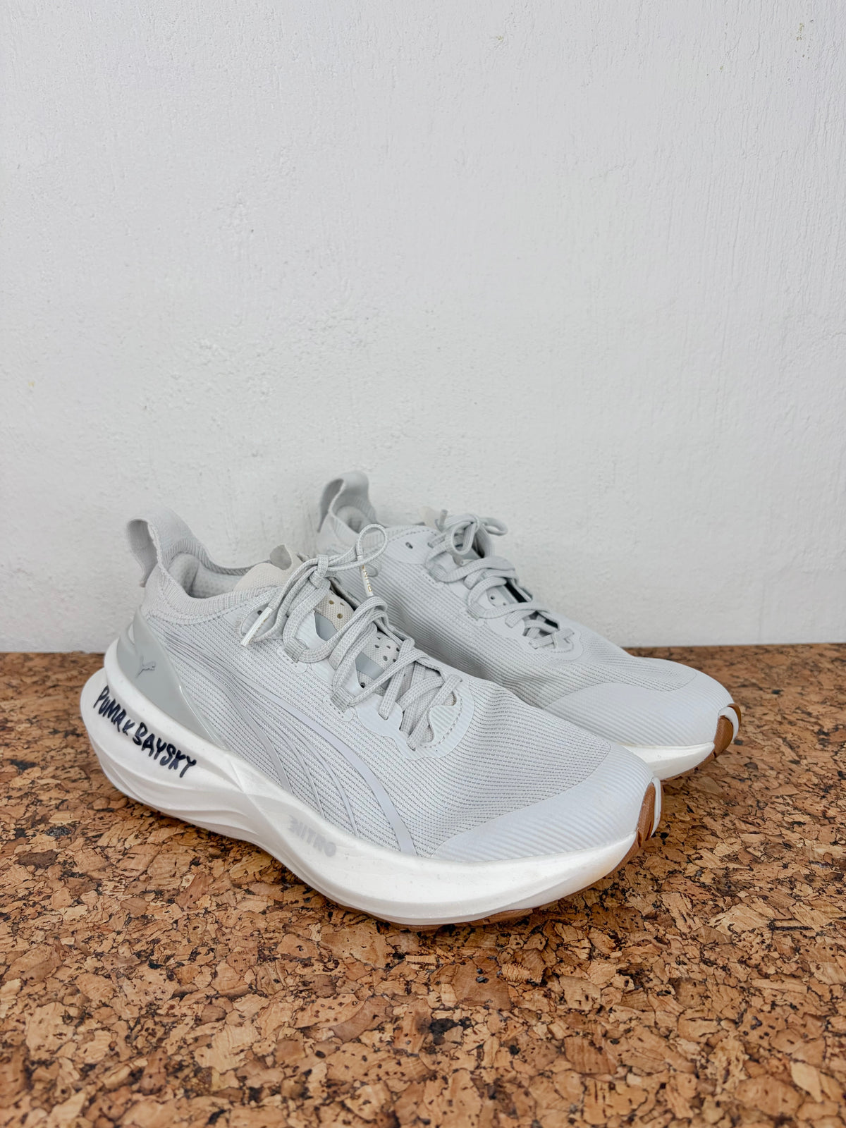 Saysky x Puma ForeverRun Nitro 2 Feather Grey Sneakers - EU40