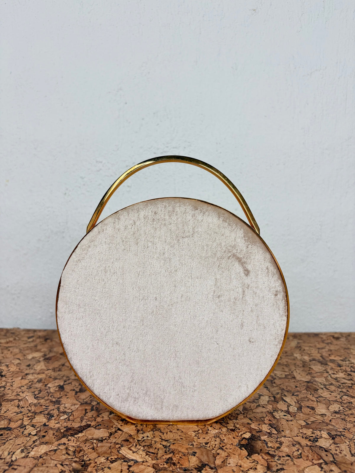 Eddie Borgo Velveteen Round Evening Bag