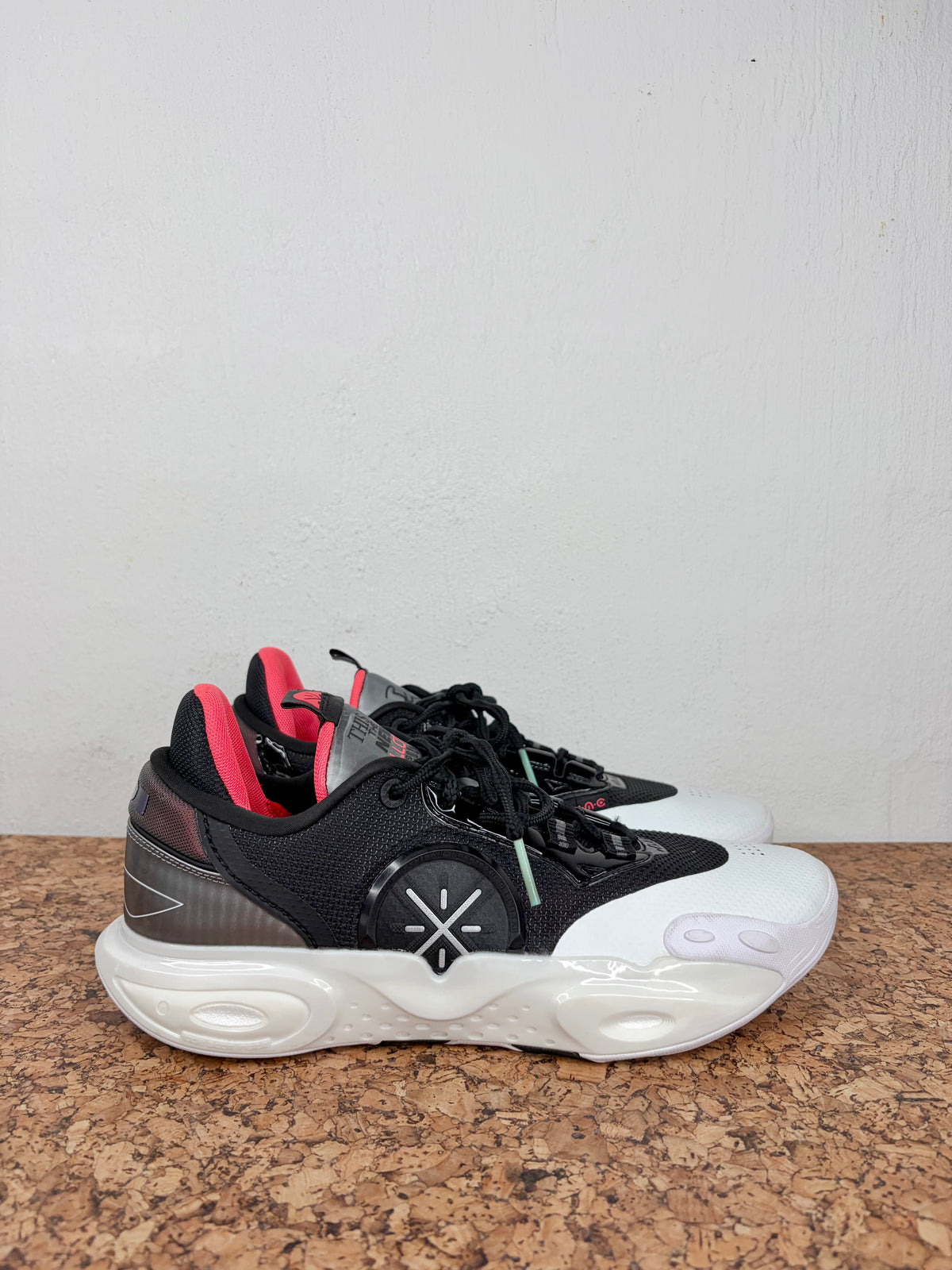 Way of Wade Dwayne Wade Black Red & White Basketball Sneakers - US11