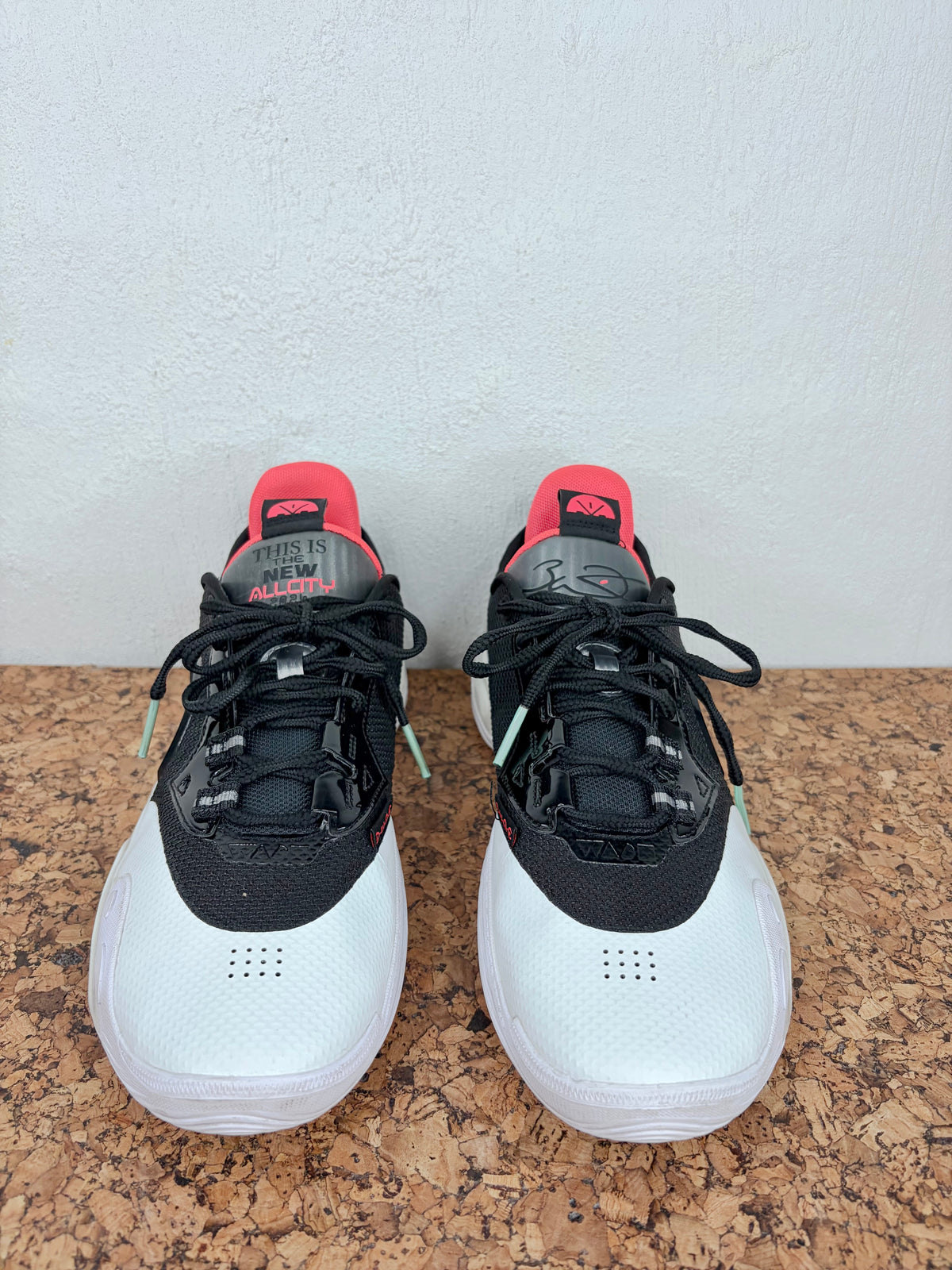 Way of Wade Dwayne Wade Black Red & White Basketball Sneakers - US11