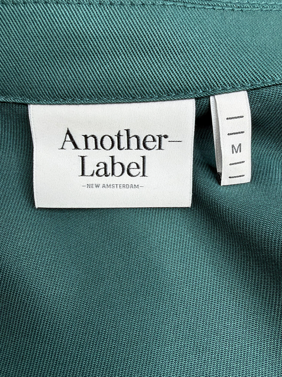 Another Label Petrol Green Wrap Dress - AU10/12