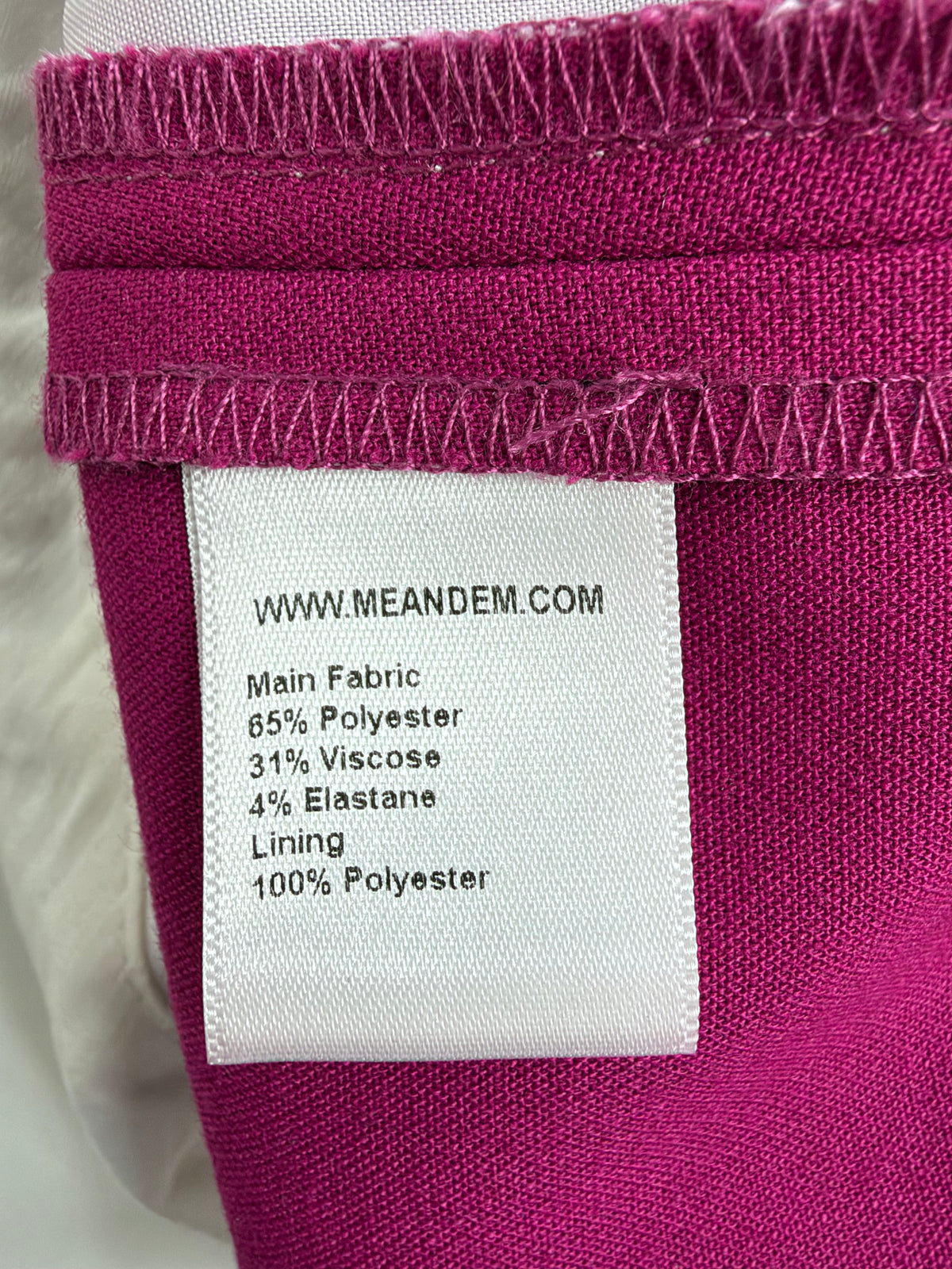 Me+Em Dark Raspberry Two-Piece Pantsuit - AU16