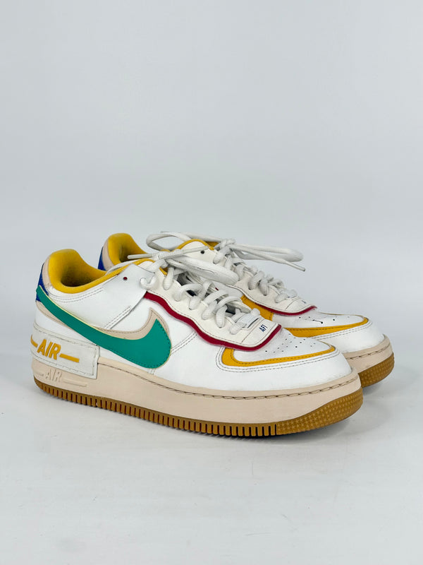 Nike Air-Force 1 Multicolour 'Low Shadow' Sneakers - EU42