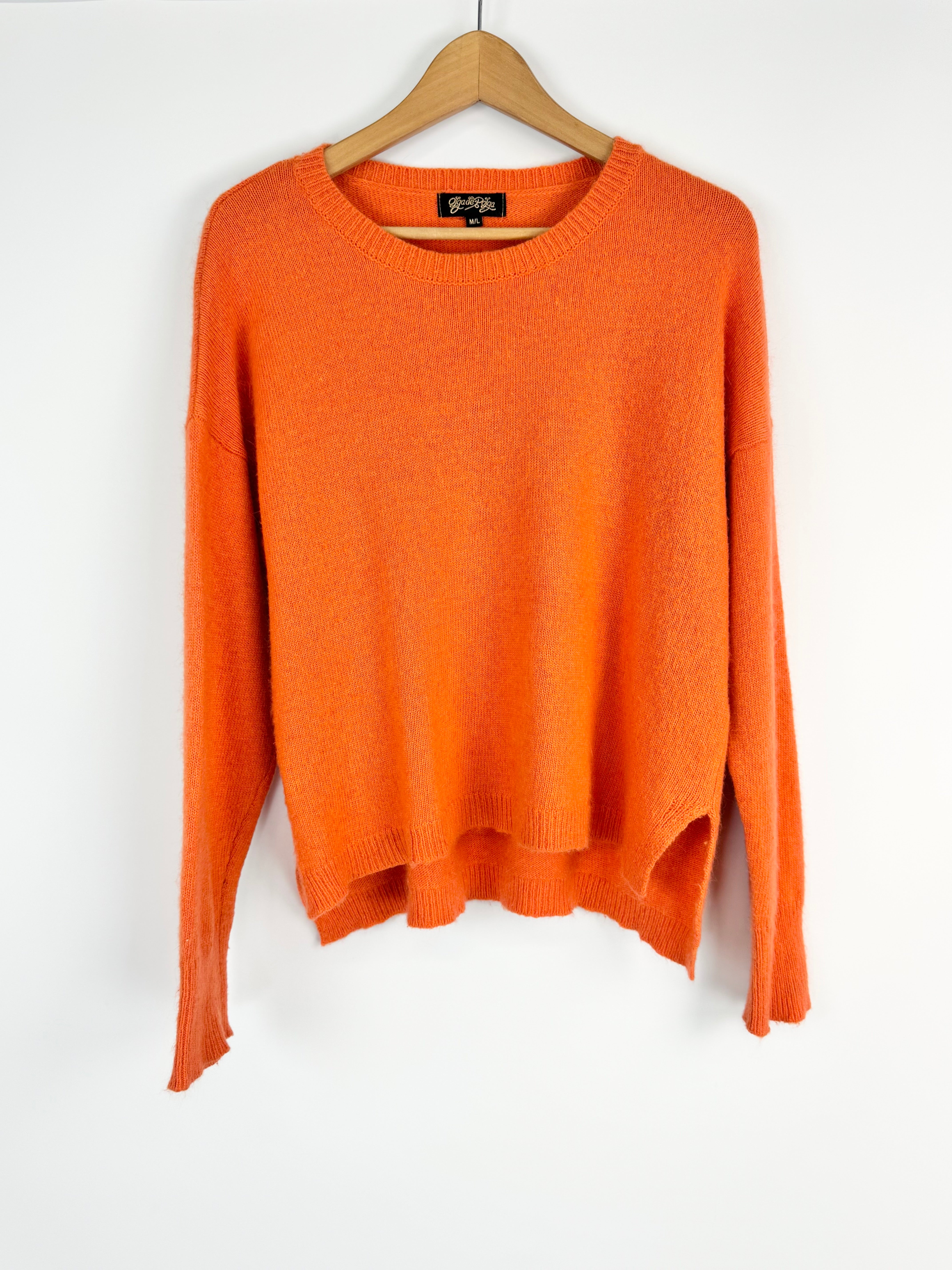 Olga de Polga Tangerine Mohair Blend Pullover - AU10/12