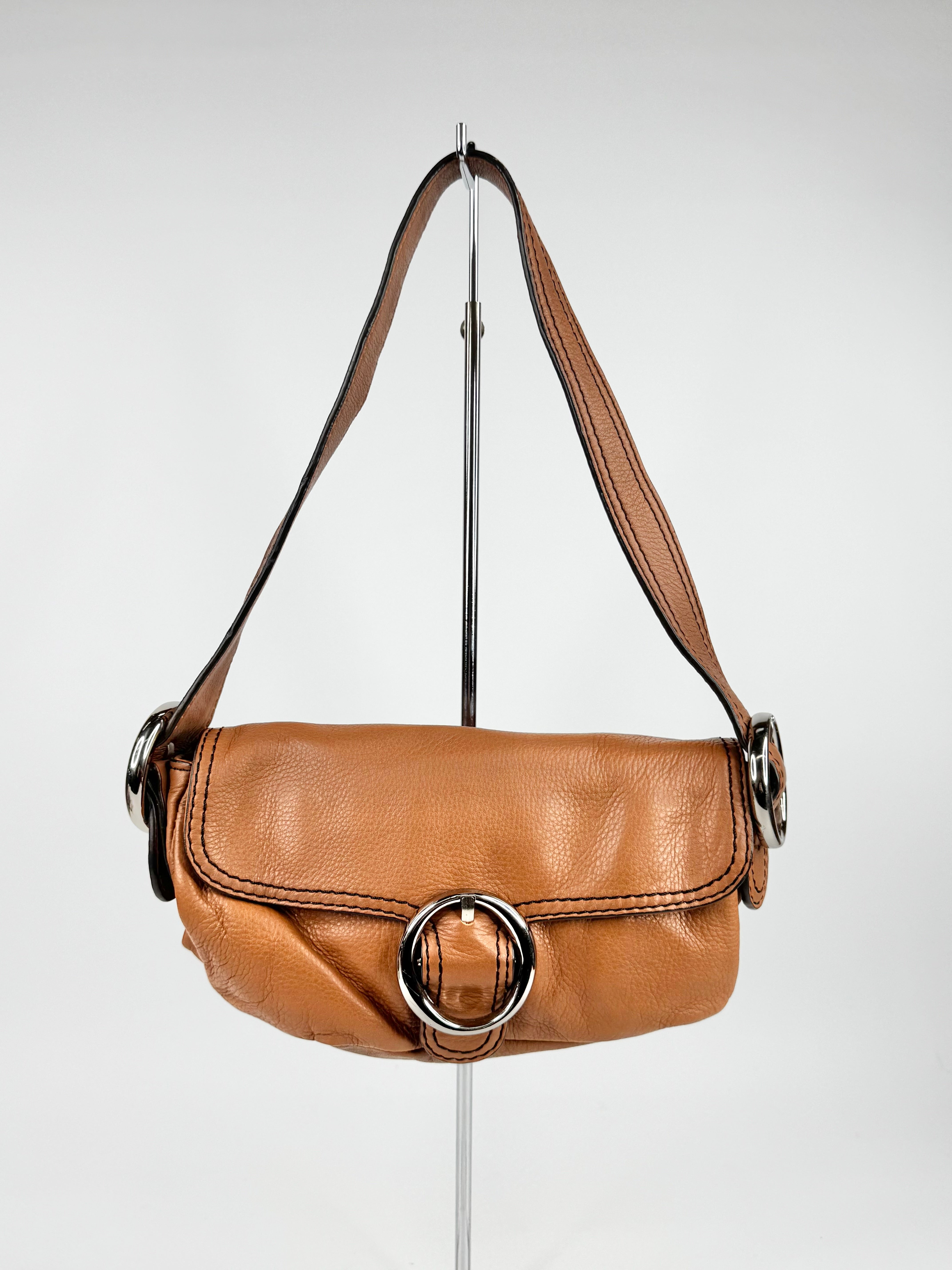 Oroton Tan Mini Shoulder Bag
