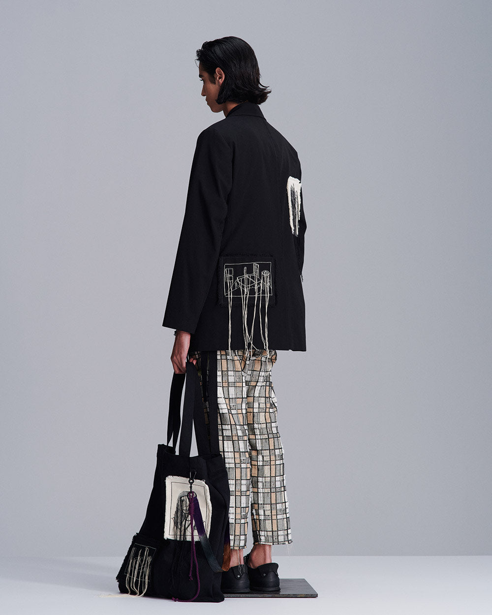 Song for the Mute Checked Pant SS21 - W38