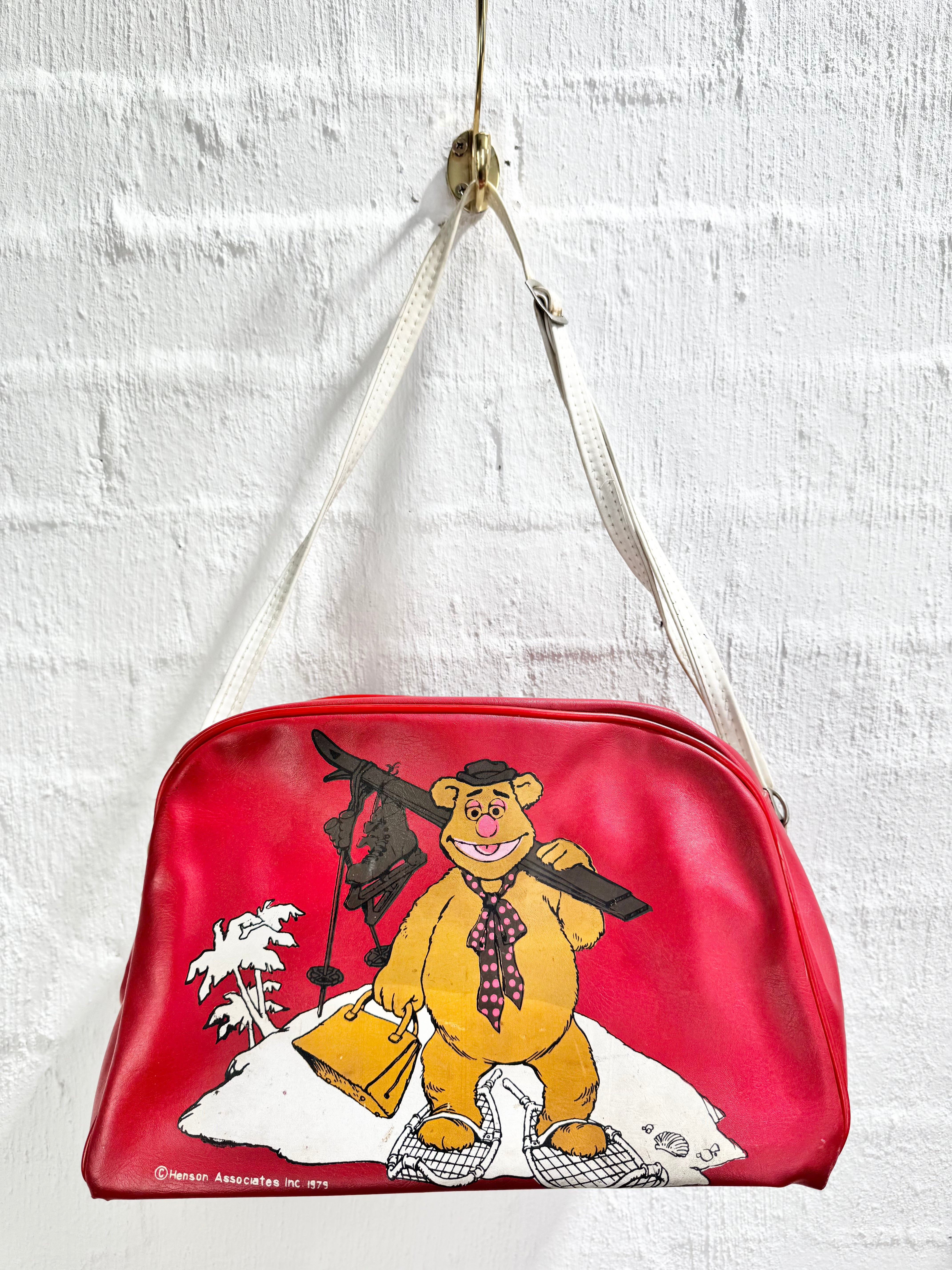 Vintage 1979 Fozzie Bear Vinyl Bag