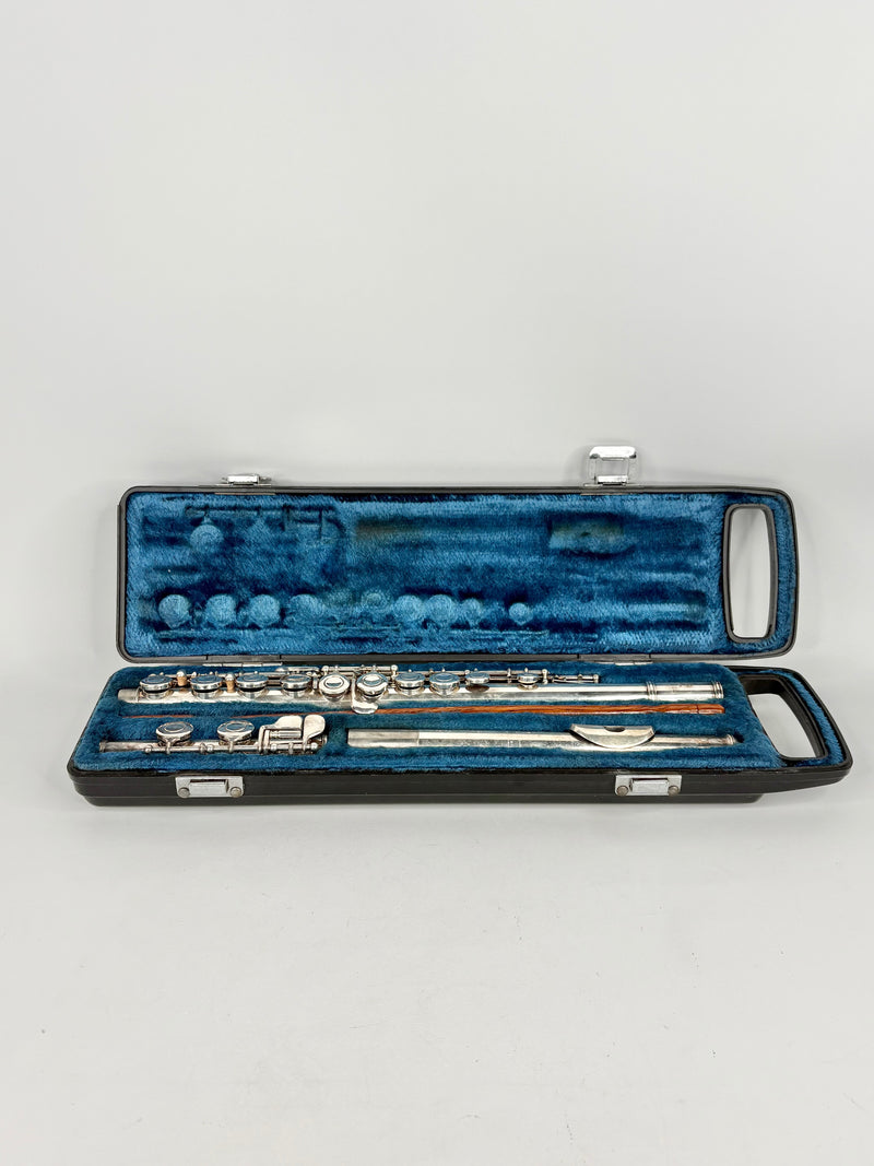 Vintage Yamaha YFL-24S Silver Plated Flute