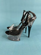 Pleaser Clear Pole Dancing Heels - EU38