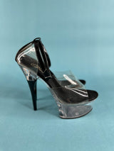 Pleaser Clear Pole Dancing Heels - EU38