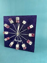 Las Vegas Themed Dice Clock