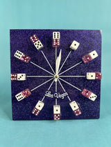 Las Vegas Themed Dice Clock