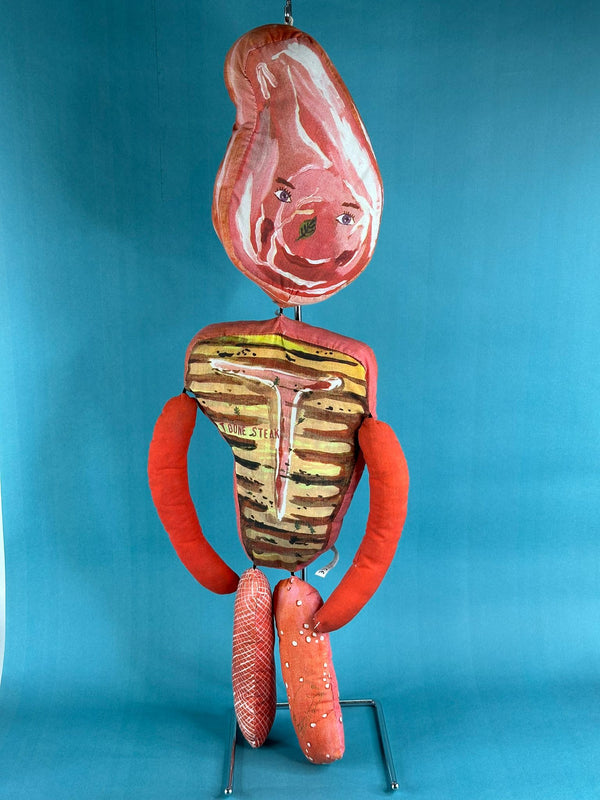 Nathalie Lété T-Bone Meat Plush Doll