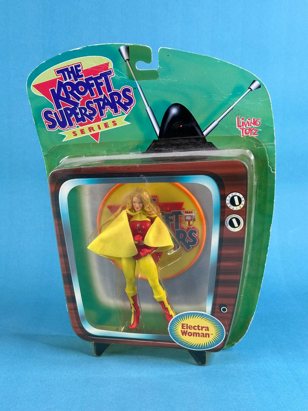 Vintage 70s The Kroft Superstars Electra Woman Figurine