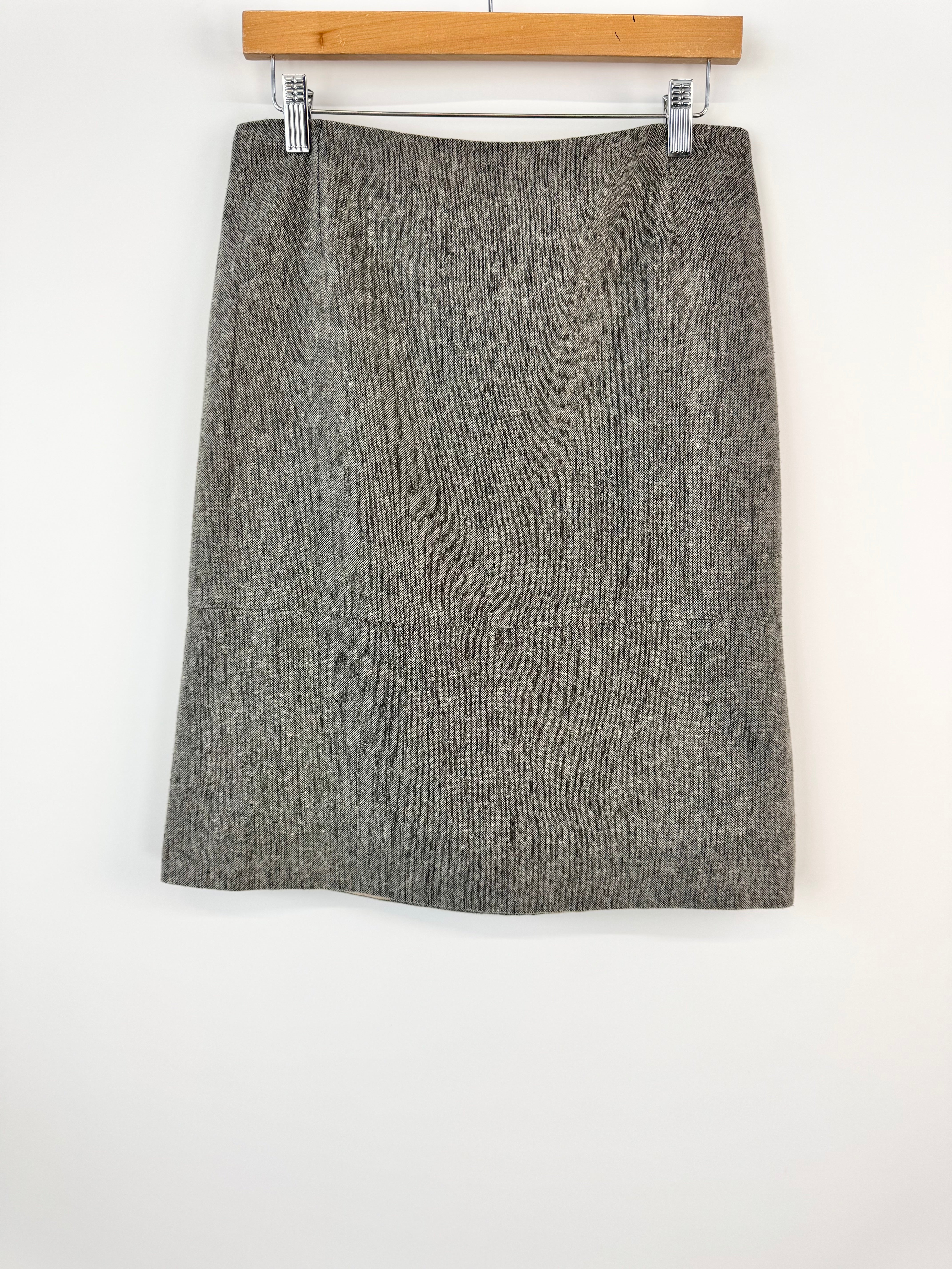 Zokky Dark Grey Wool Skirt - AU10