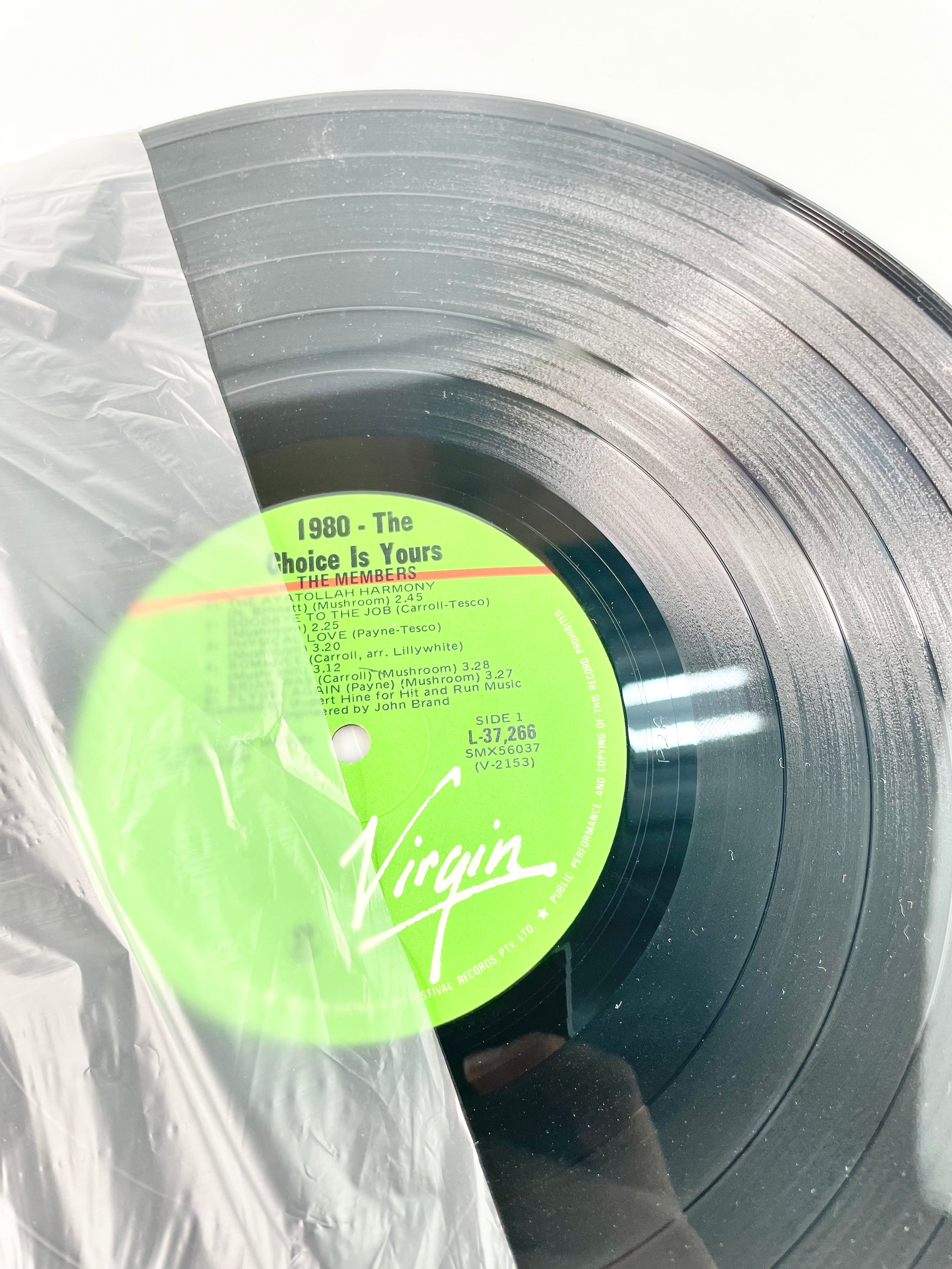 1980 - The Choice Is Yours LP - The Members
