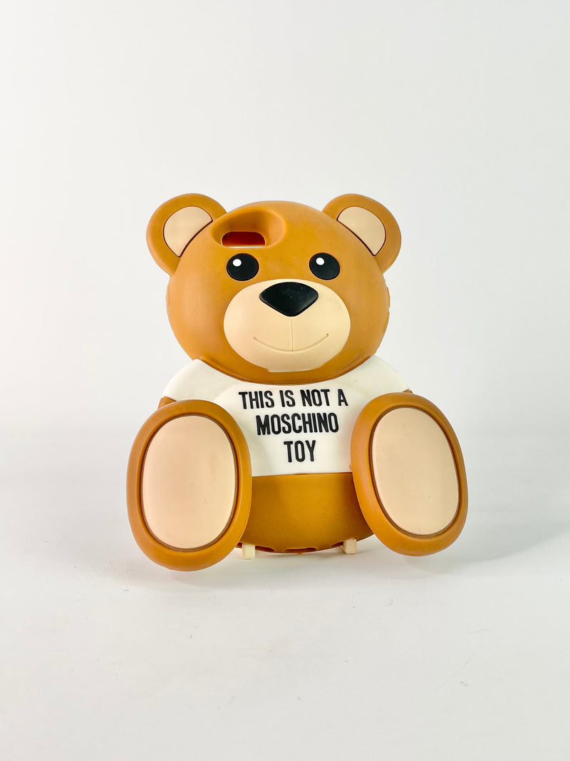 Moschino 'This Is Not A Toy' Teddy iPhone 5 Cover