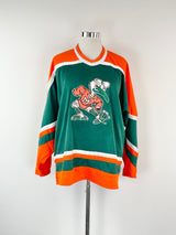 Miami Hurricanes Vintage College Football Jersey - M