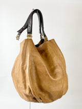 Scanlan Theodore Tan Leather Tote Bag