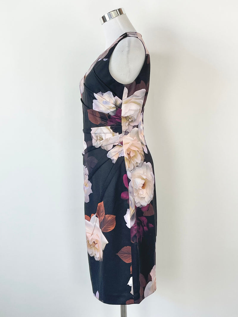 Calvin klein floral dress hot sale