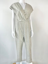 Gorman Stone Grey Wool Blend Jumpsuit - AU10