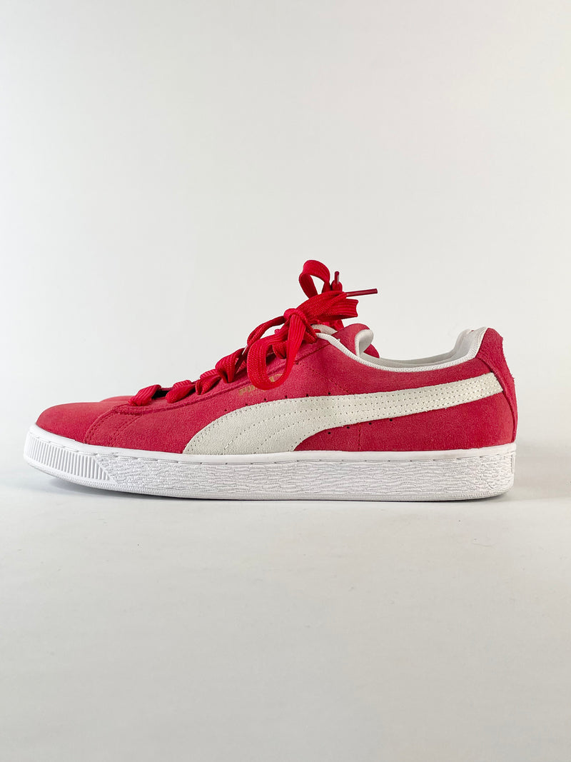 Puma Classic Red Suede Sneakers - EU42.5