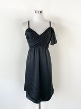 Wayne Cooper Black Silk Mini Dress NWT - AU10