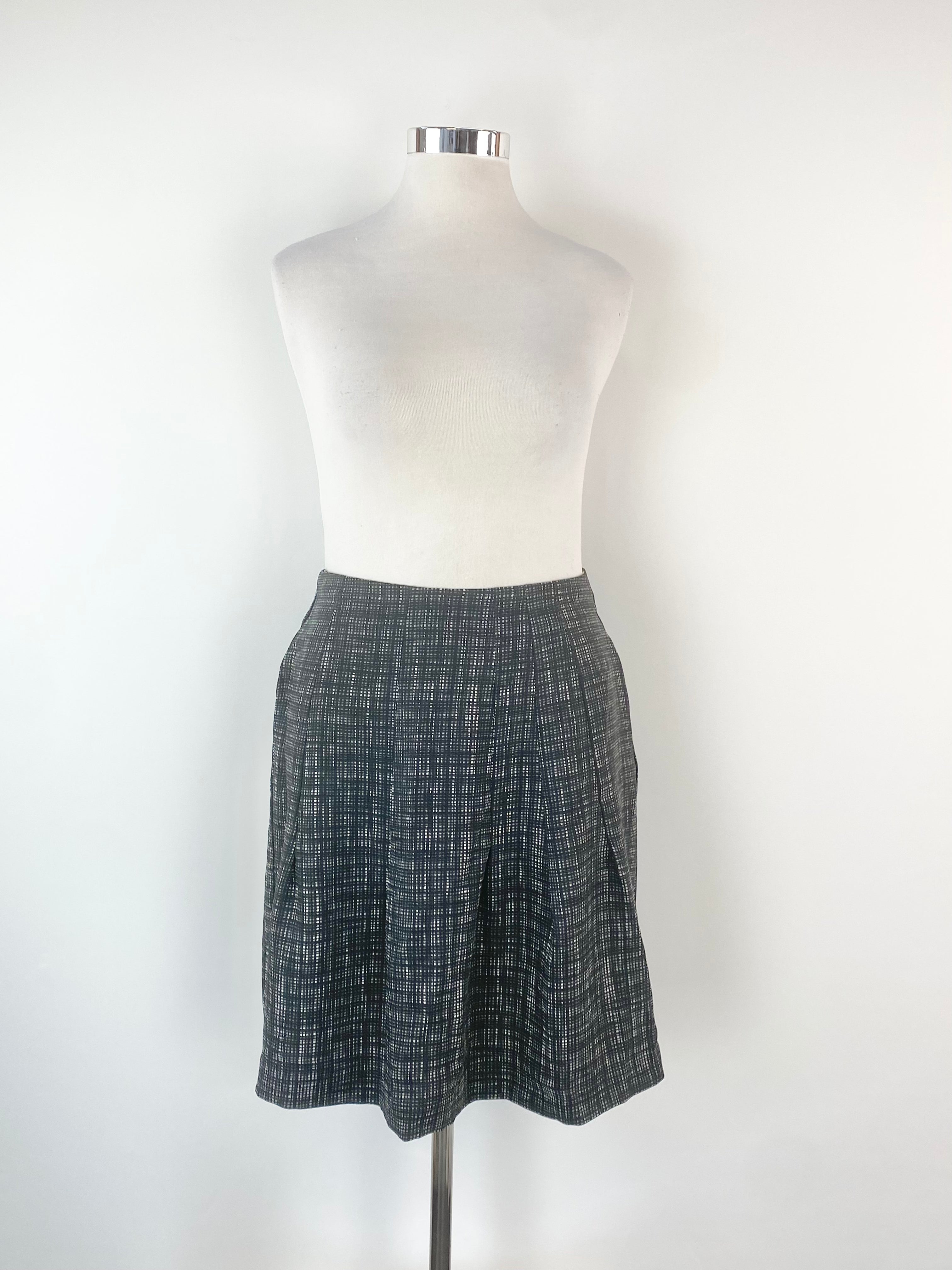 Marni Grid Patterned Skirt - AU12