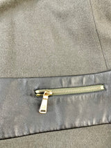 Georges Rech Paris Charcoal Wool Jacket & Midi Dress Set - AU12/14