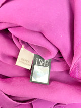 Diane von Furstenberg 'Pepet' Grape Draped Mini Dress - AU8