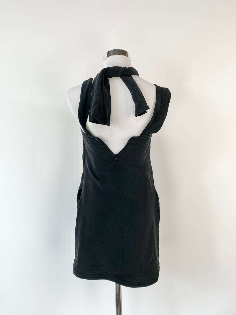 Mala Brajkovic Black Silk Dress - AU6