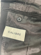 Calibre Black Wool 4-Button Blazer - L