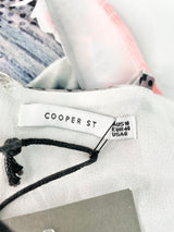 Cooper St 'Someday Soon' White Floral Midi Dress - AU10