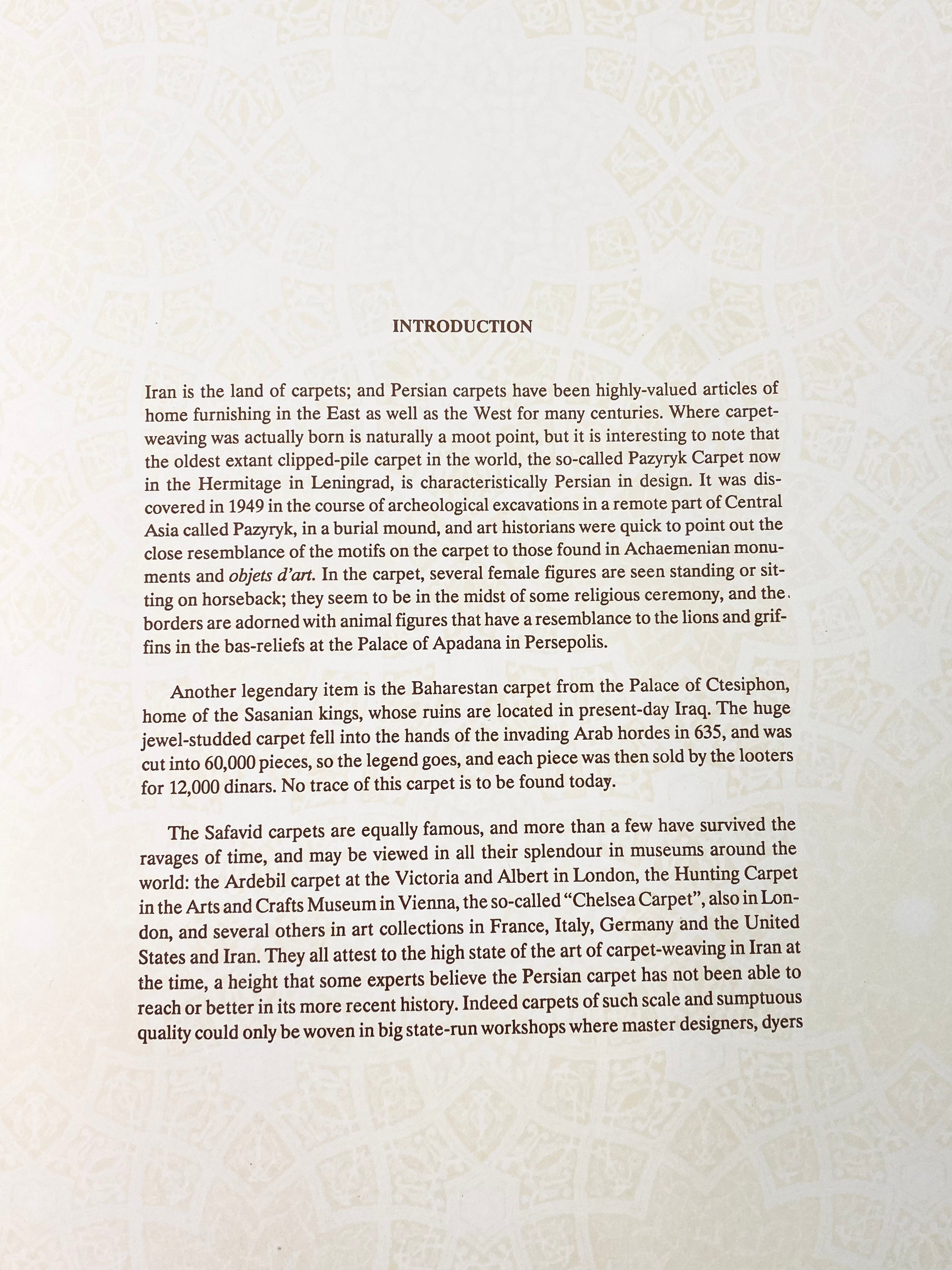 Knots of Love - A Collection of Fine Artistic Rugs - Master Rassam Arabzadeh