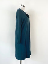 Dorethee Schumacher Deep Teal Midi Dress - AU10