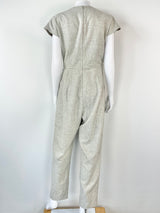 Gorman Stone Grey Wool Blend Jumpsuit - AU10