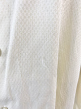 Hugo Boss Cream Textured Shirt - XL
