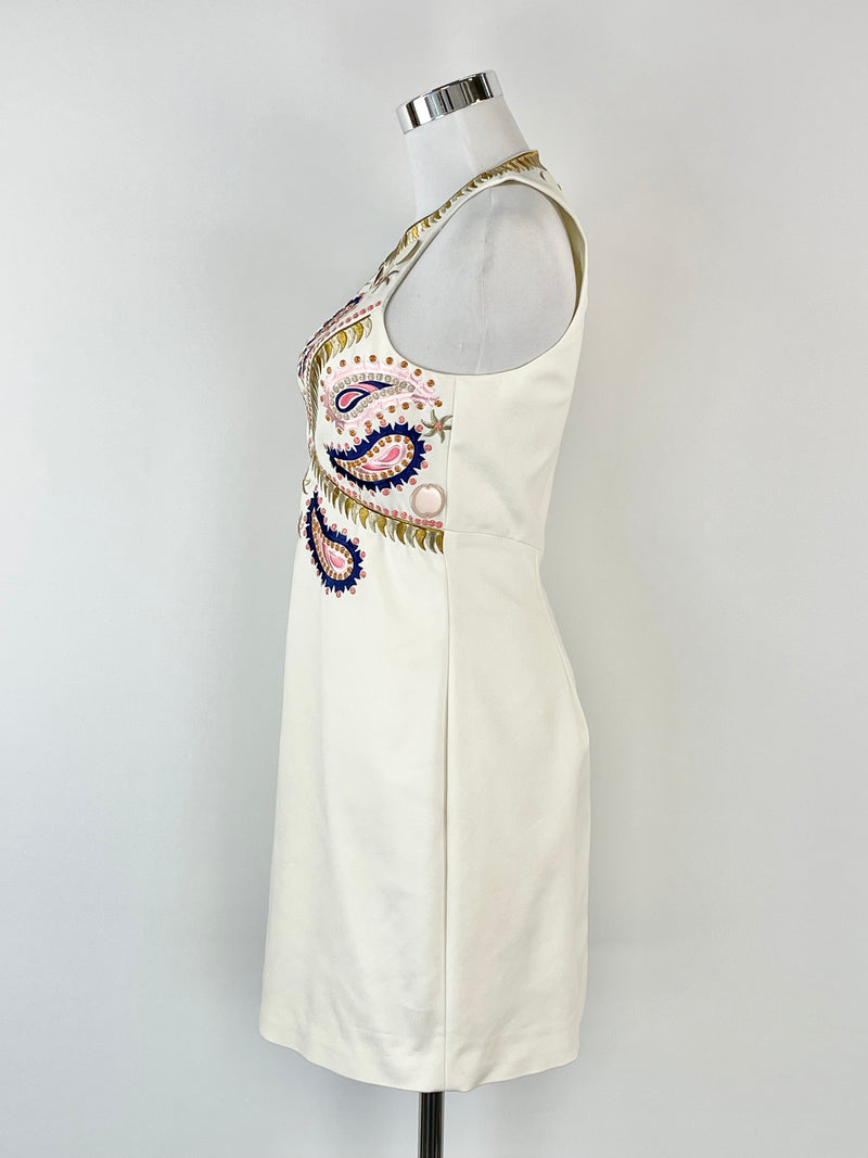 Sass & Bide White Gallery Mini Dress - AU8