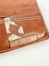 Fossil Mahogany Leather Wallet