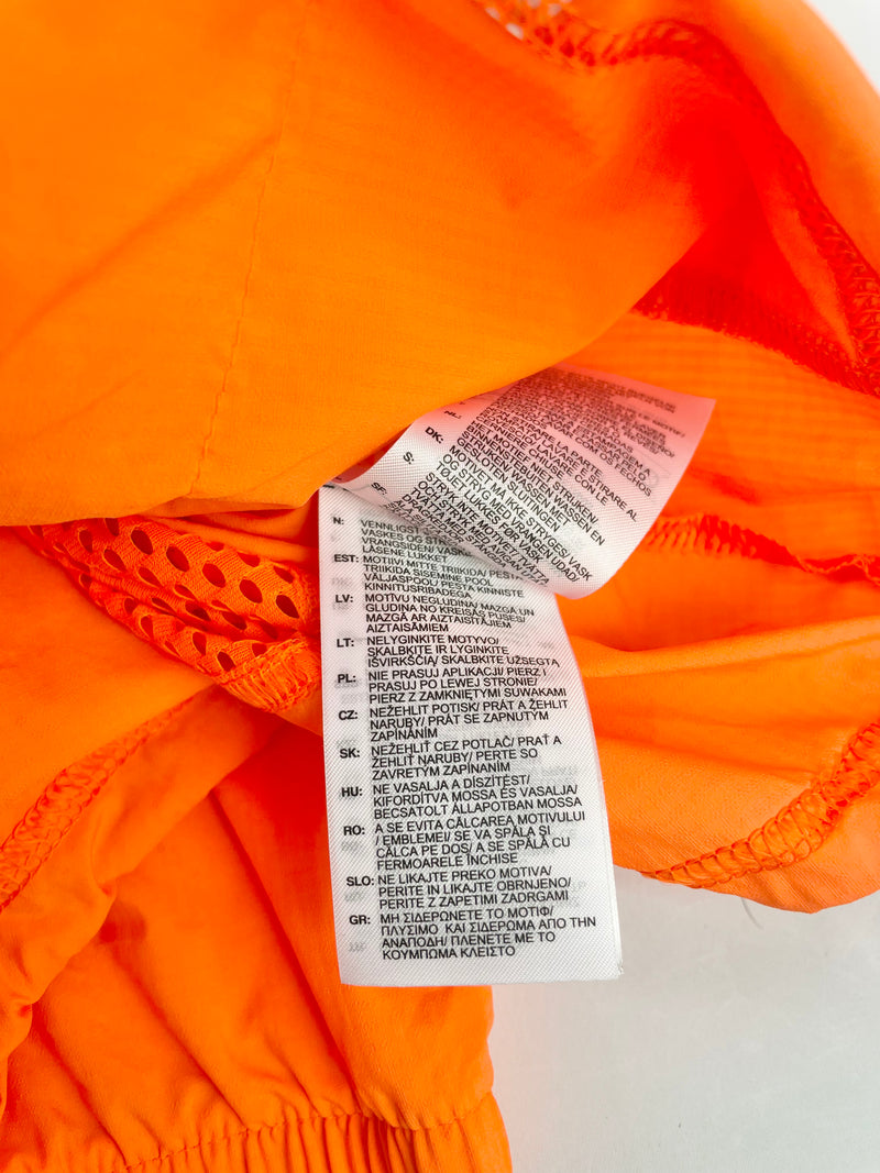 Adidas x Stella McCartney Fluro Orange 'Truepace' Jacket - S