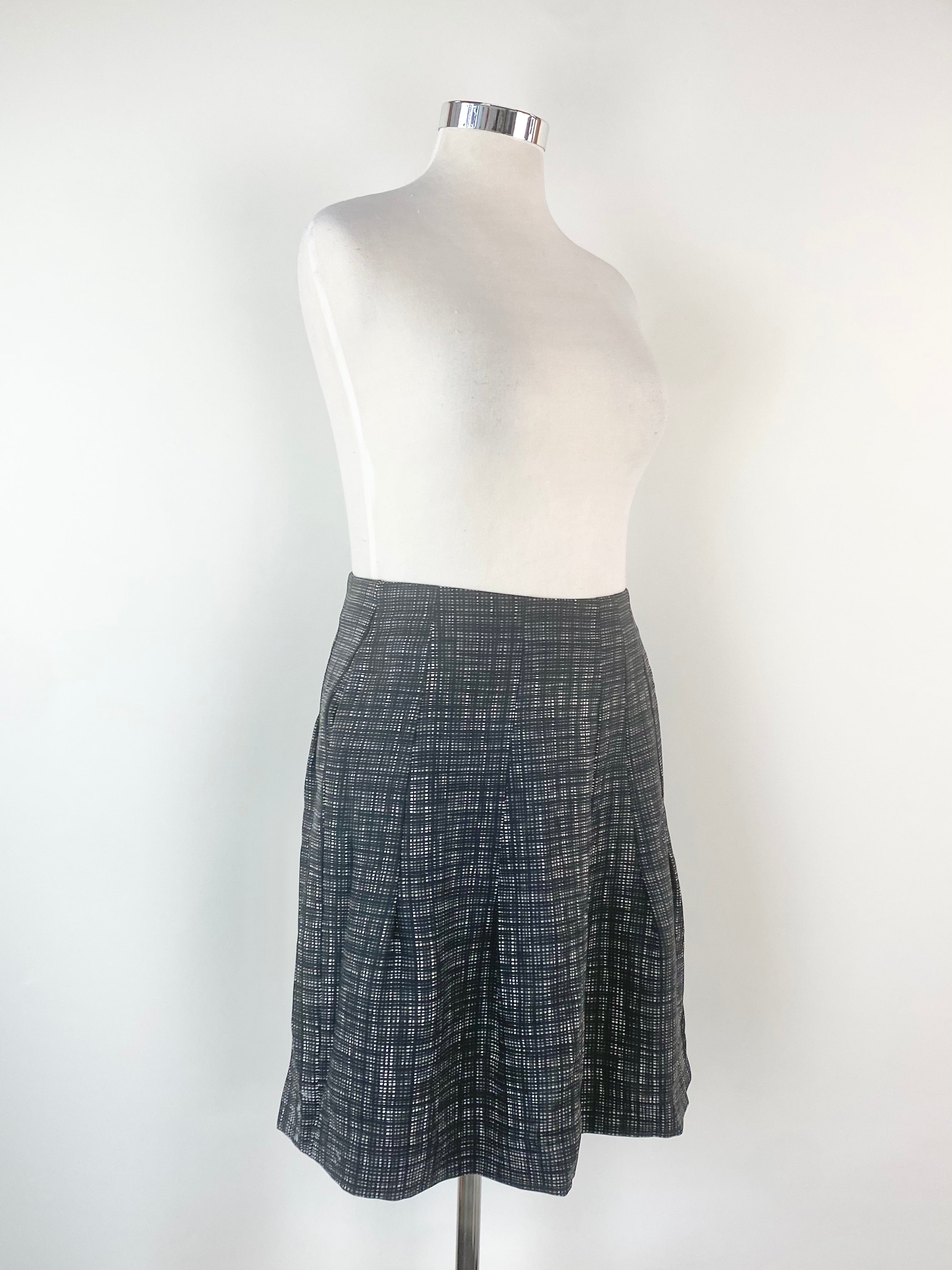 Marni Grid Patterned Skirt - AU12