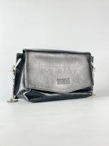 Republic of Florence Black Leather Mini Crossbody Bag