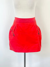 See By Chloé Red Mini Skirt - AU16