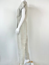 Gorman Stone Grey Wool Blend Jumpsuit - AU10