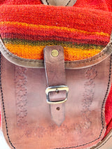 Peruvian Deep Orange Backpack