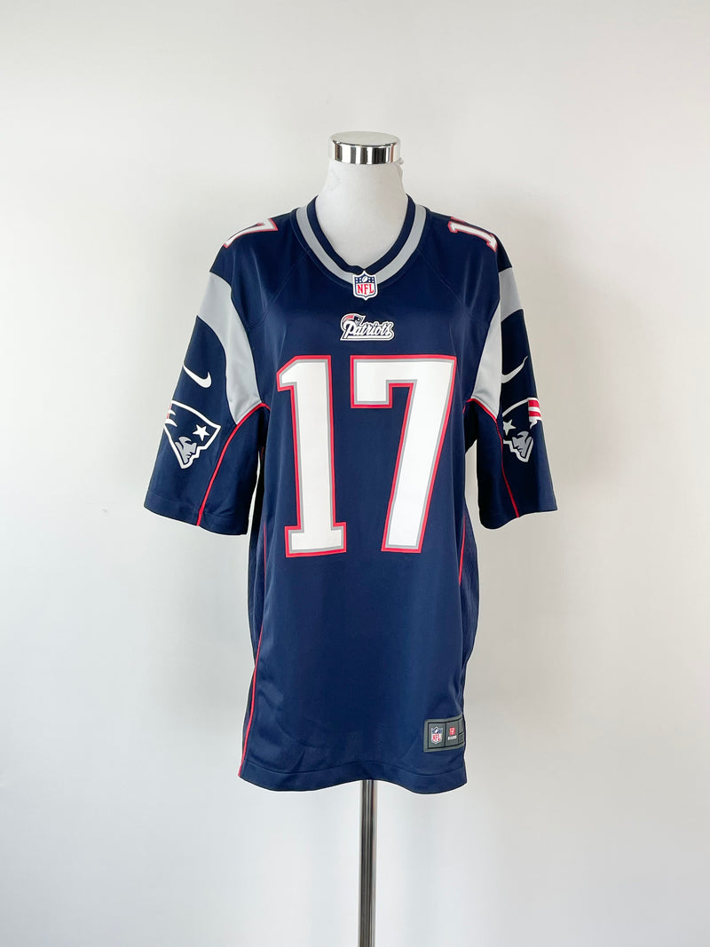 Mens New England Patriots Aaron Dobson Nike Navy Blue Game Jersey