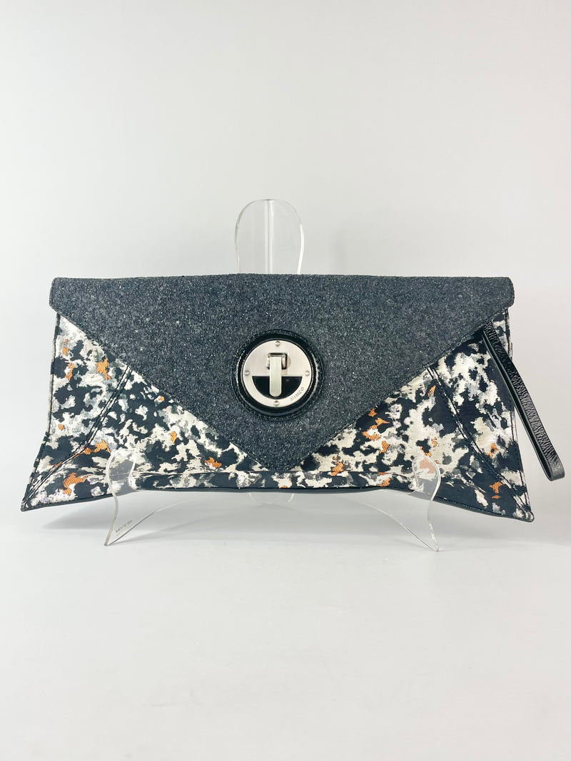 Mimco sales white clutch