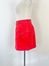 See By Chloé Red Mini Skirt - AU16