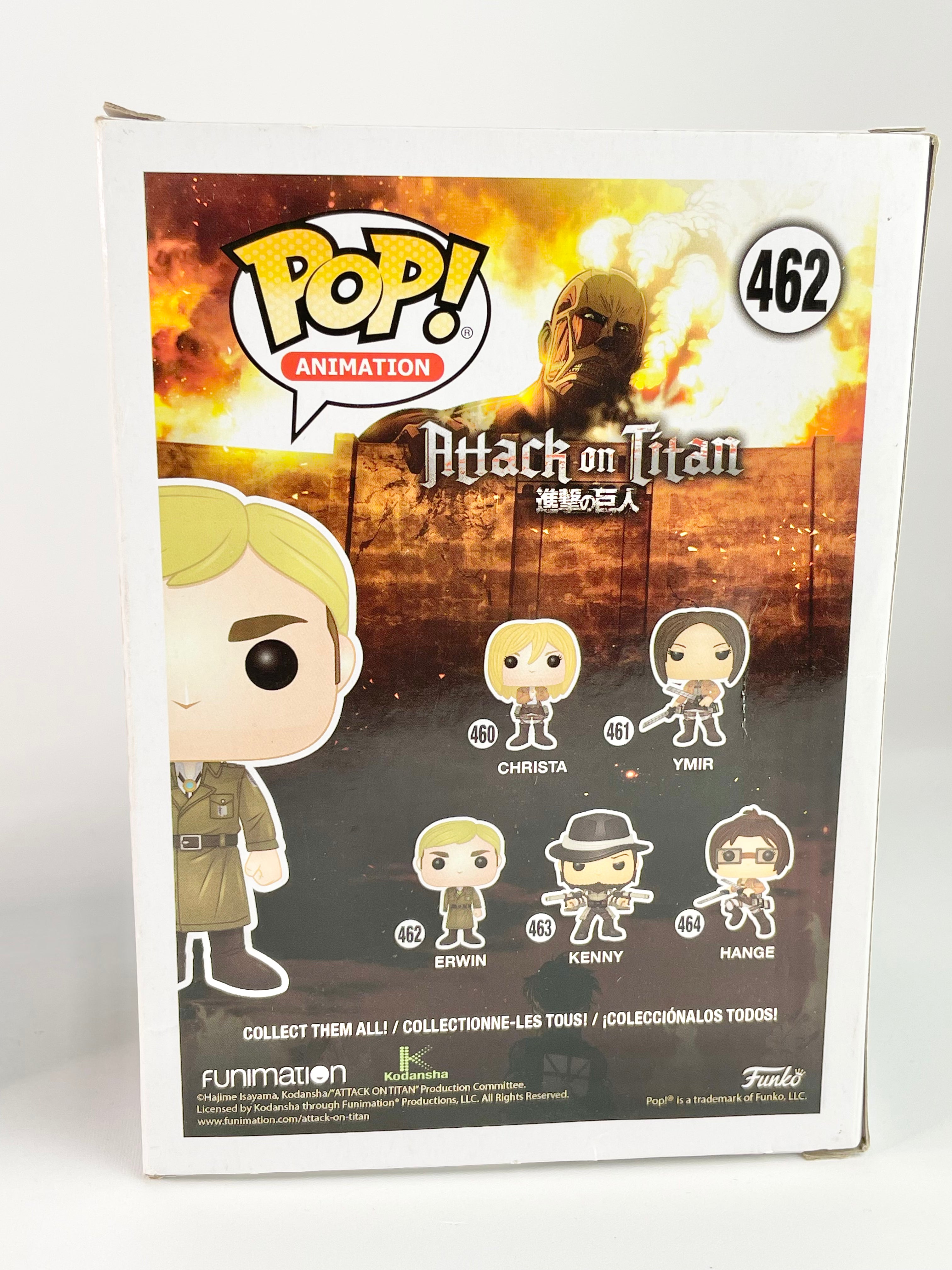 Funko Pop - Attack On Titan Levi & Erwin Figurines