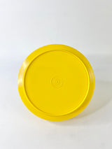 Tupperware Sunflower Yellow Lidded Dish
